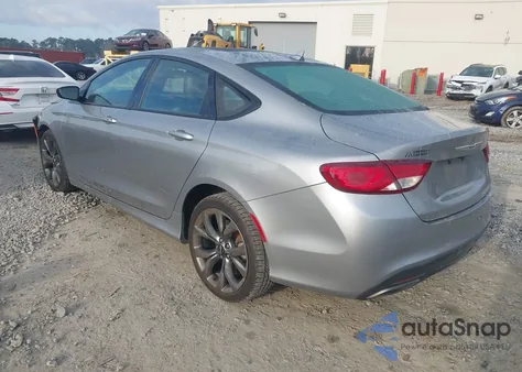 2016 Chrysler 200 S z USA, uszkodzony, nr VIN 1C3CCCBB1GN161818